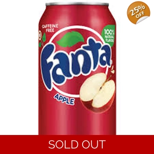 Apple Fanta 355ml Can American Imported Soda